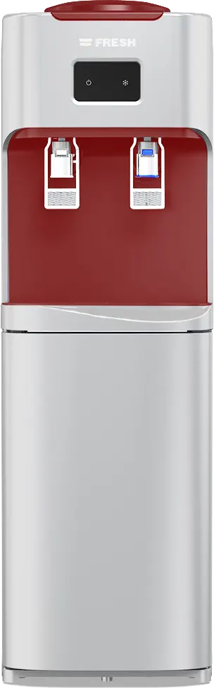 مبرد مياه فريش، 2 حنفية ( بارد + عادي) ، تحميل علوي، لون أبيض*نبيتي، FW-17VFWR2