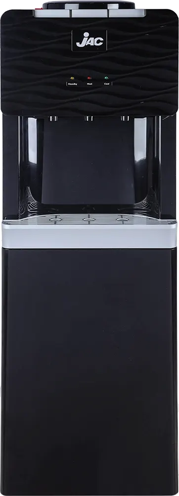 Jac Water Dispenser, 3 Taps (Cold + Hot + Normal), Top Loading, Black, NGWD-C331B
