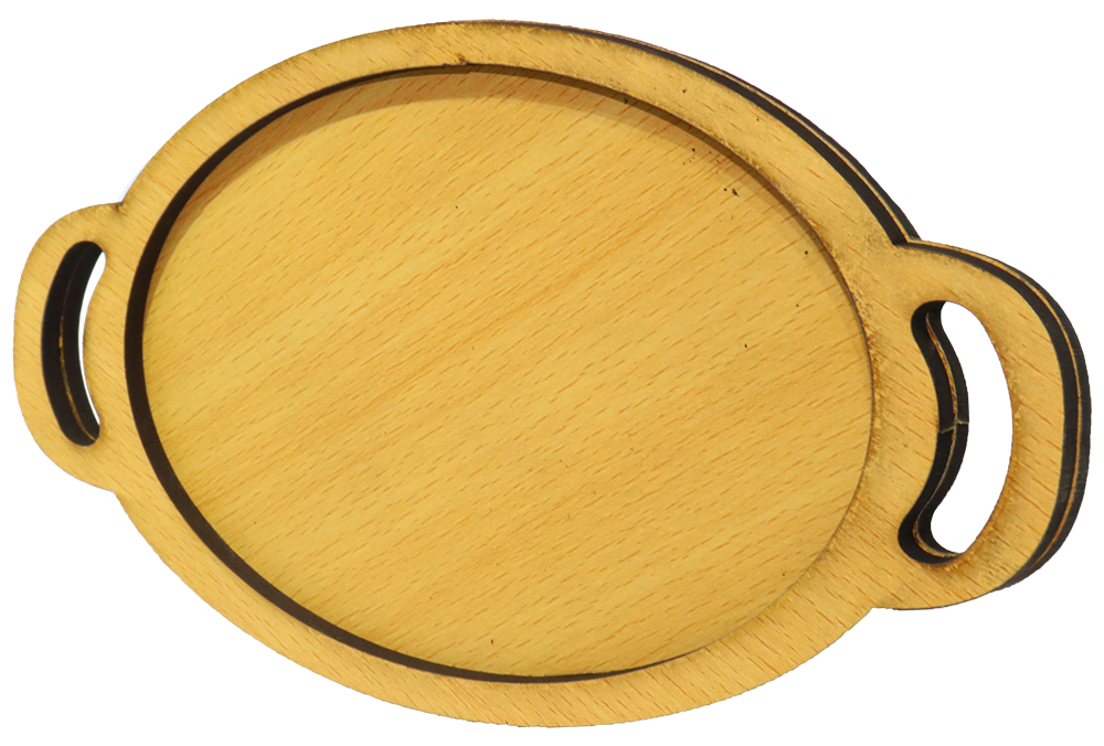 كوستر بيتفور خشبى ، مقاس صغير ، اشكال متنوعة ، موديل 19