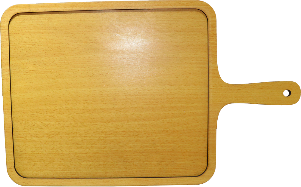 مضرب بيتزا مستطيل ، مقاس كبير ، خشبي ، موديل 9