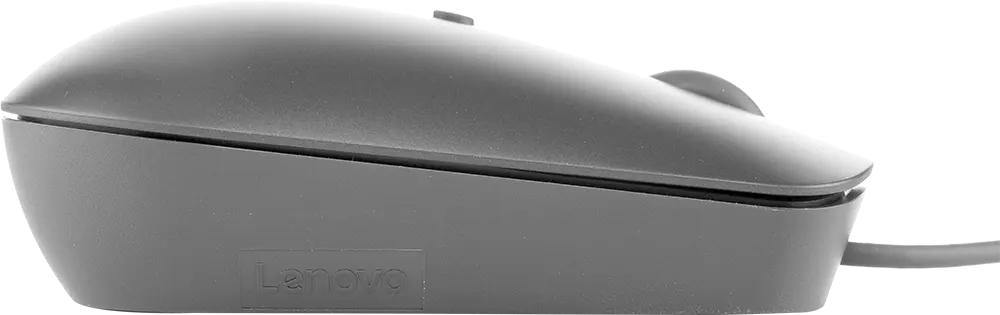 Lenovo Compact Wired Mouse 540, USB-C, 2400 DPI, Storm Grey