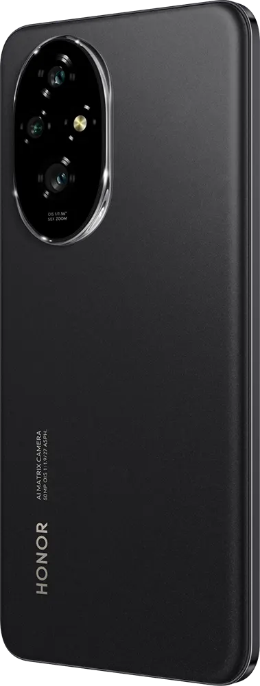 Honor 200 Dual SIM Mobile, 256GB Internal Memory, 12GB RAM, 5G Network, Black