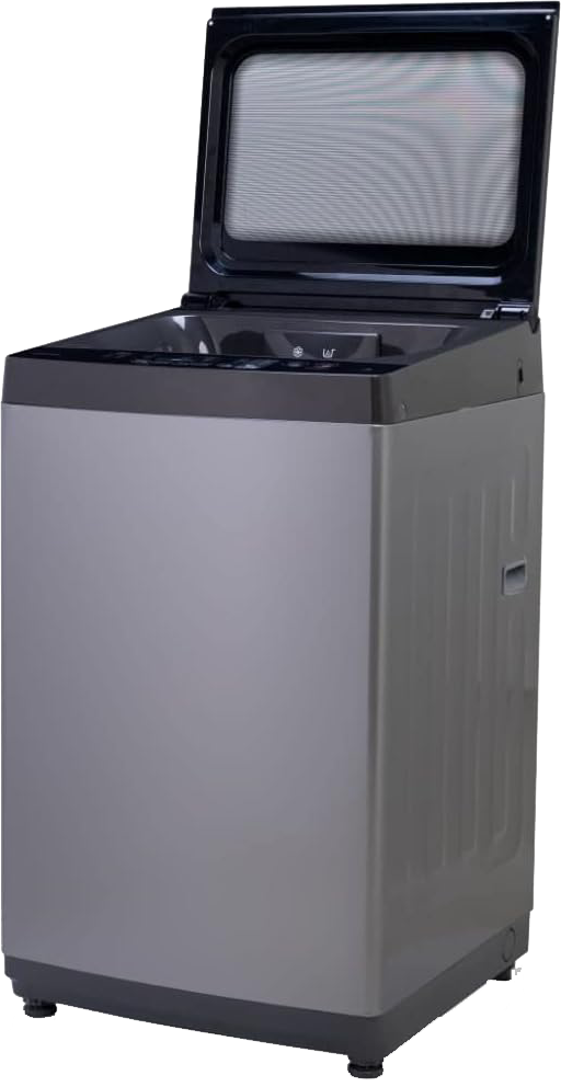 Toshiba Top Loading Automatic Washing Machine, 8 kg, Digital Display, Soft Close Door, Silver, AW-J800AUPEG (SK) (Miraco Warranty)