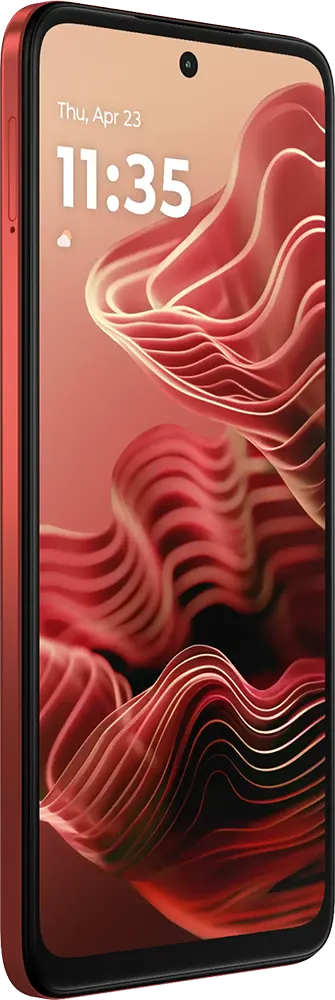Motorola Moto G35 Dual SIM Mobile , 256GB Memory, 8GB RAM, 5G, Guava Red