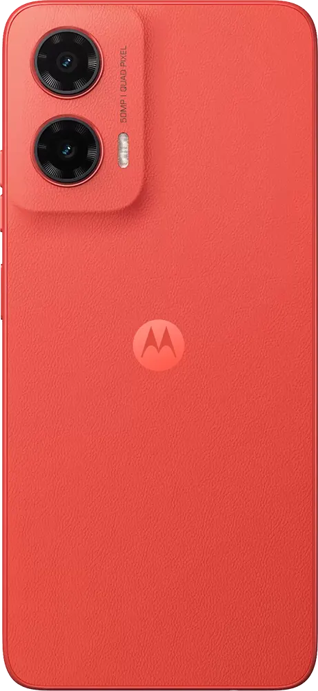 Motorola Moto G35 Dual SIM Mobile , 256GB Memory, 8GB RAM, 5G, Guava Red