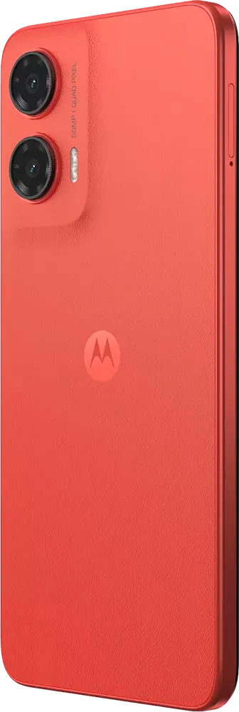 Motorola Moto G35 Dual SIM Mobile , 256GB Memory, 8GB RAM, 5G, Guava Red