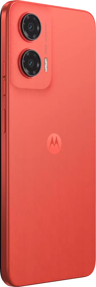 Motorola Moto G35 Dual SIM Mobile , 256GB Memory, 8GB RAM, 5G, Guava Red