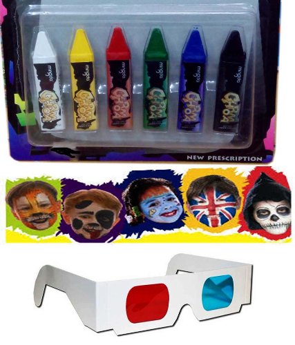 ألوان وجه  من مينجدو  6 لون MD.300A