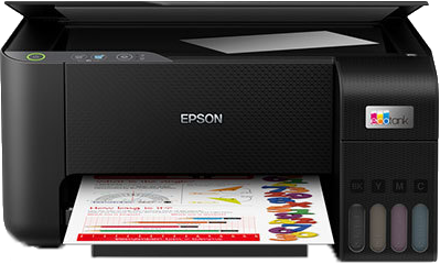 طابعة حبر ايبسون ايكو تانك ، طباعة ألوان ، طباعة ونسخ ومسح ضوئي، اتصال usb ، أسود ، L3211