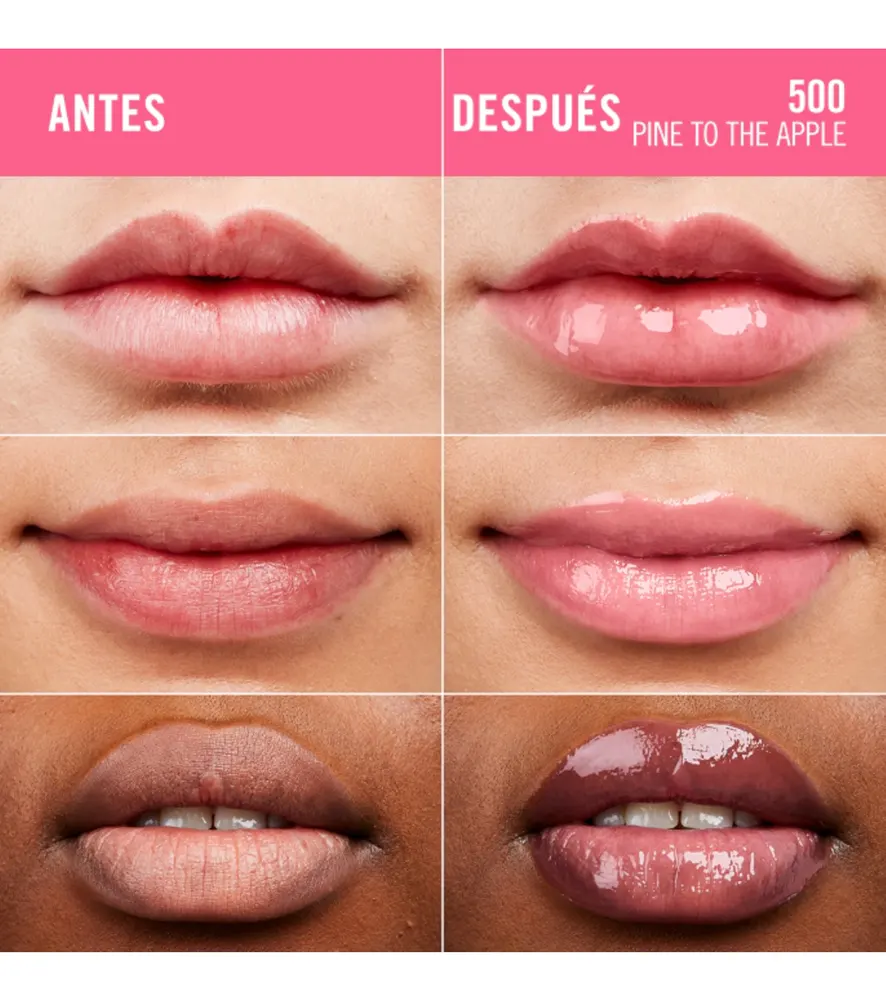 Rimmel Thrill Seeker Glassy Lip Gloss, 500 Pine To The Apple