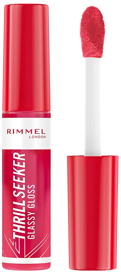 Rimmel Thrill Seeker Glassy Lip Gloss, 350 Pink To The Berry