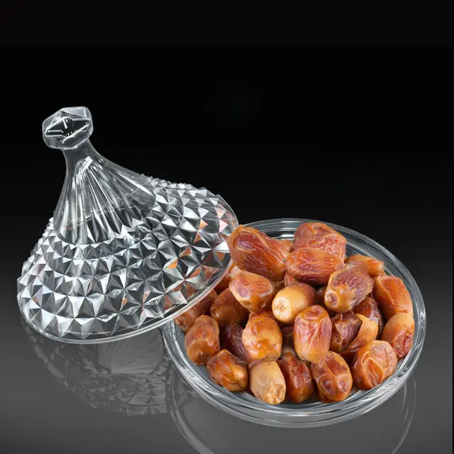 تمرية رمضان مايوركا سيتى ، مقاس صغير ، من الزجاج الشفاف