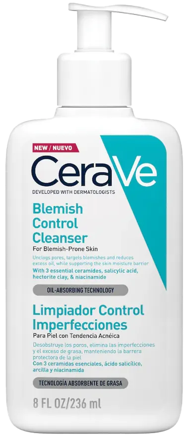 Cerave Blemish Control Cleanser For Blemish-Prone Skin, 236 Ml