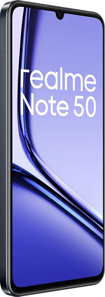 Realme Note 50 Dual SIM, 128GB Memory, 4GB RAM, 4G LTE, Midnight Black