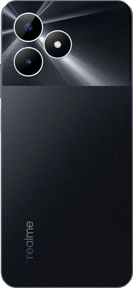 Realme Note 50 Dual SIM, 128GB Memory, 4GB RAM, 4G LTE, Midnight Black