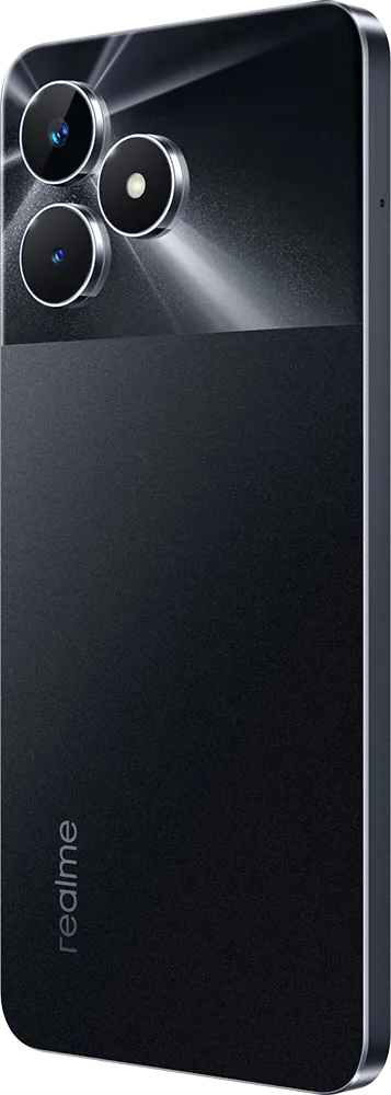 Realme Note 50 Dual SIM, 128GB Memory, 4GB RAM, 4G LTE, Midnight Black