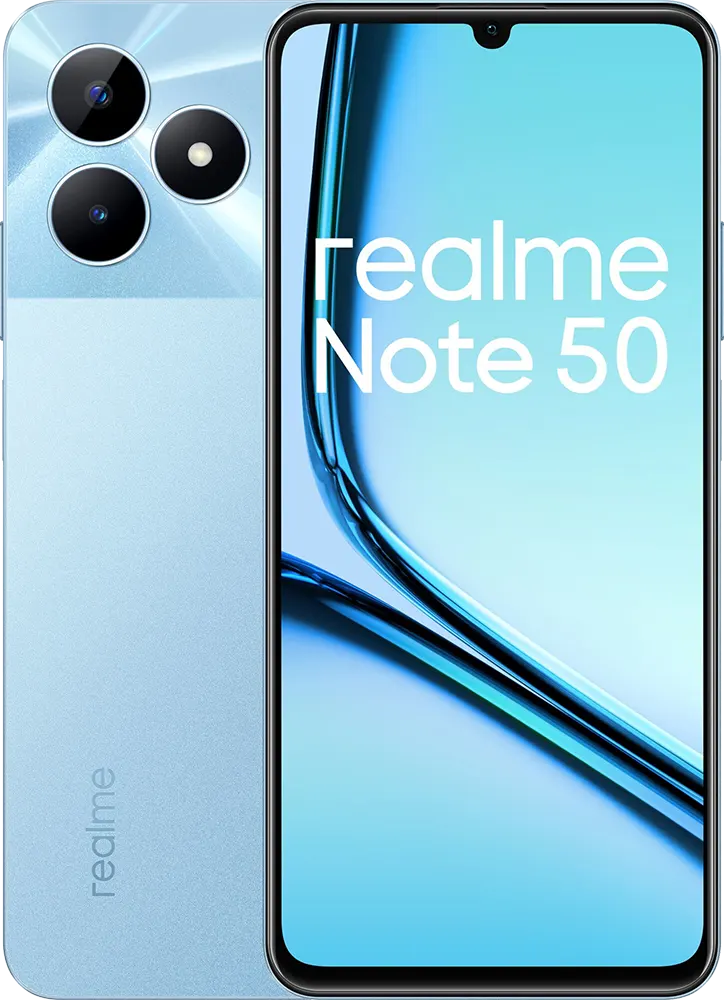 Realme Note 50 Dual SIM, 128GB Memory, 4GB RAM, 4G LTE, Sky