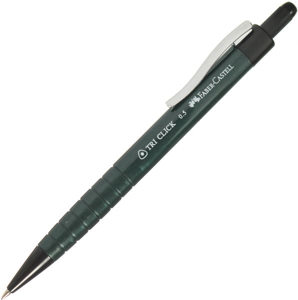 Faber-Castell Tri-Click Mechanical Pencil Green Body 0.5mm