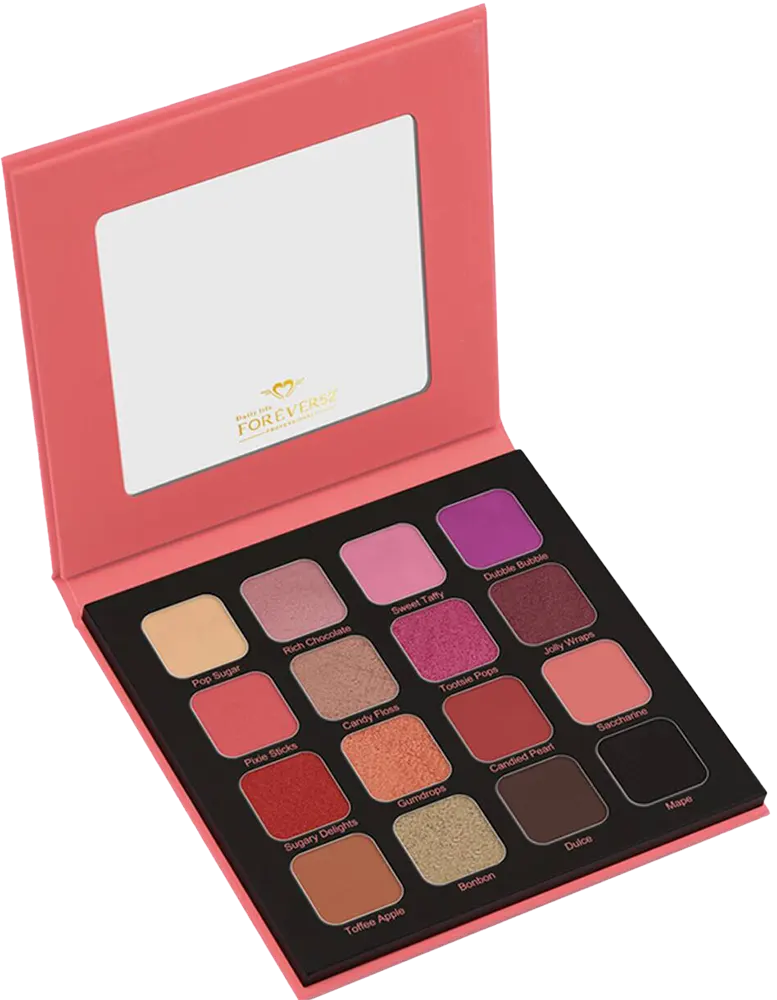 Forever52 Eyeshadow Palette, 16 Colors, Sugar Breeze