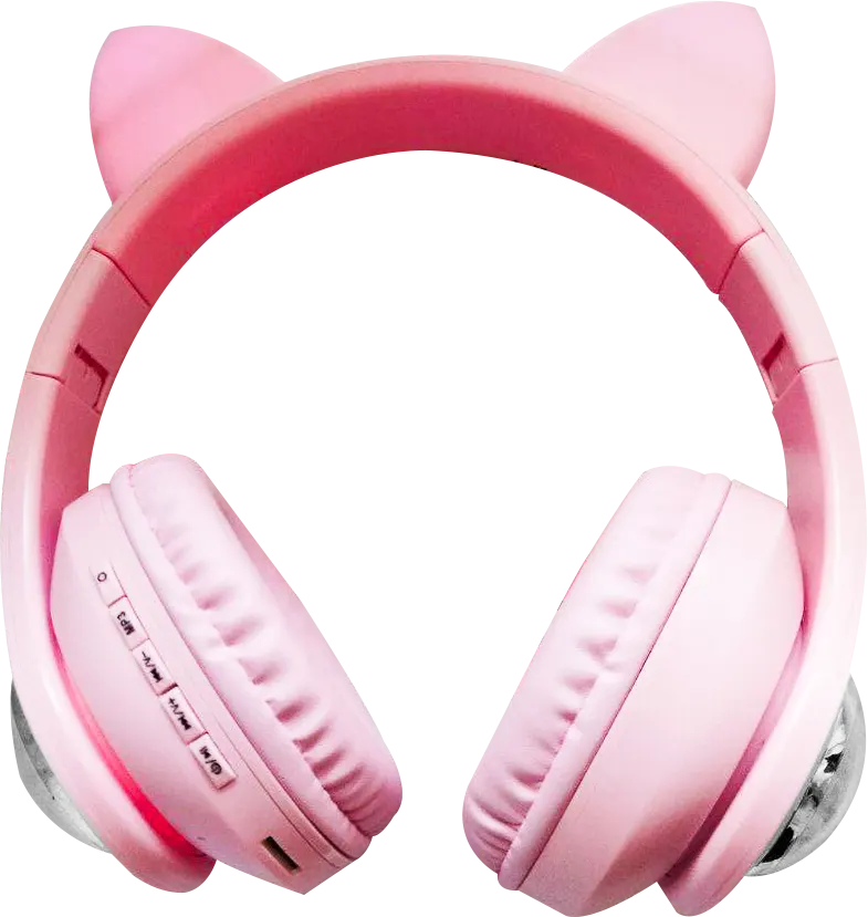 Wireless Rechargeable Headphone Hello Kitty, Bluetooth 5.3, Multi-Color, Model AH-803D