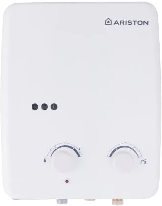 سخان مياه غاز اريستون ، 6 لتر ، غاز طبيعي ، أبيض ، DGL 6L DF NG