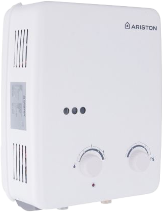سخان مياه غاز اريستون ، 6 لتر ، غاز طبيعي ، أبيض ، DGL 6L DF NG