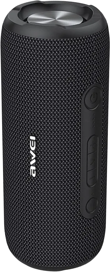 Awei Wireless Outdoor Portable Speaker, Rechargeable, Waterproof, Bluetooth 5.0, Black, Y669