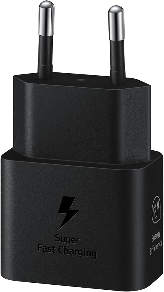 Samsung Fast Charger 25W, Type-C to Type-C, 3A, Black, EP-T2510NBEGEU