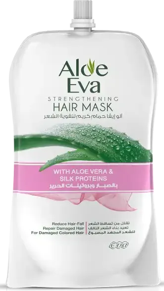 حمام كريم لتقويه الشعر بالصبار و بروتينات الحرير من الو ايفا، 250جم