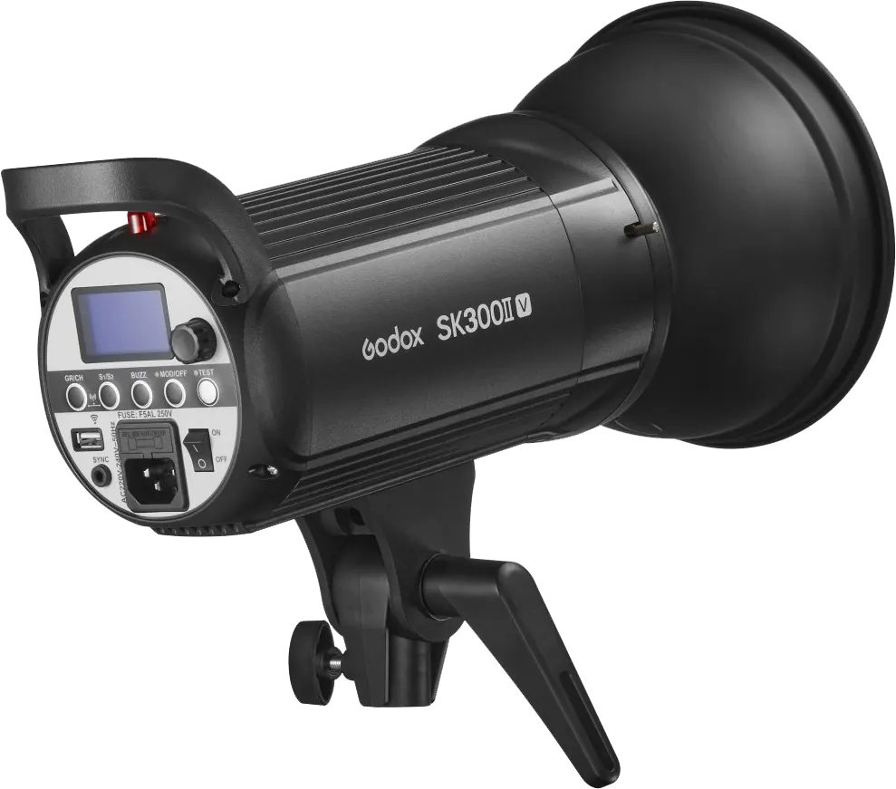 Godox Studio Flash SKII V Serias, 300W, LCD Display, Black, SK300IIV