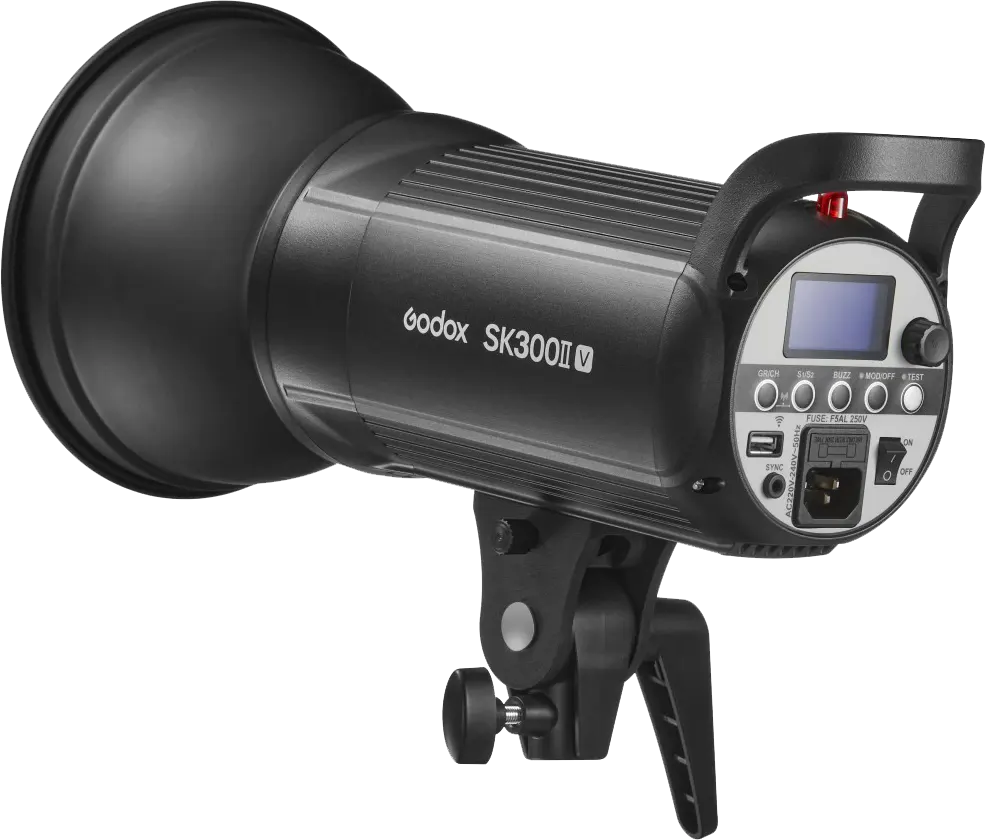 Godox Studio Flash SKII V Serias, 300W, LCD Display, Black, SK300IIV