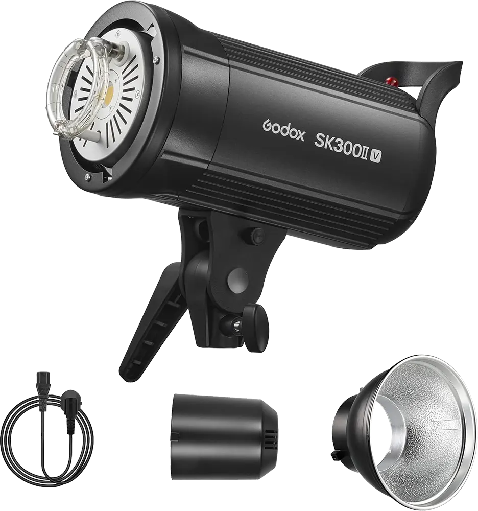 Godox Studio Flash SKII V Serias, 300W, LCD Display, Black, SK300IIV