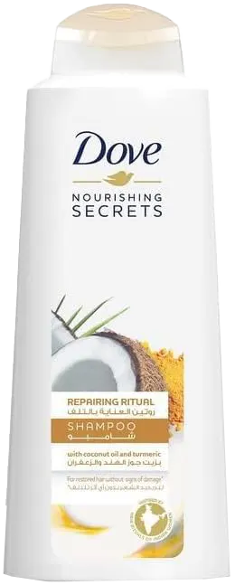 Dove Shampoo Restoring Ritual With Coconut Oil and Turmeric, 600ML