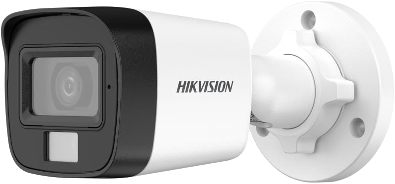 كاميرا مراقبة خارجية هيكفيجن ، 4 ميجابكسل ، عدسة 3.6 مم ، مقاومة للماء والغبار ، أبيض ، DS-2CE16K0T-LPFS