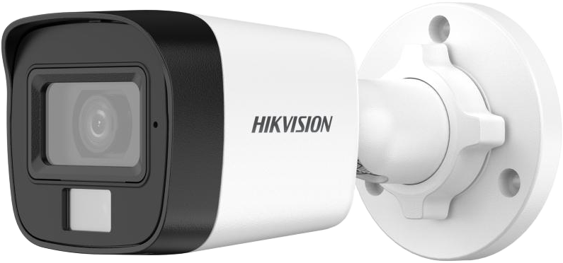 كاميرا مراقبة خارجية هيكفيجن ، 5 ميجابكسل ، عدسة 3.6 مم ، مقاومة للماء والغبار ، أبيض ، DS-2CE16K0T-EXLPF