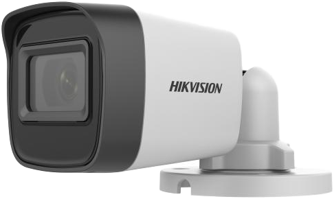 كاميرا مراقبة خارجية ثابتة هيكفيجن ، 2 ميجابكسل ، عدسة 3.6 مم ، أبيض ، DS-2CE16D0T-EXIPF