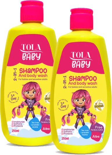 Tola Baby 2 In 1 Shampoo & Body Wash Offer (1+1), 250ML