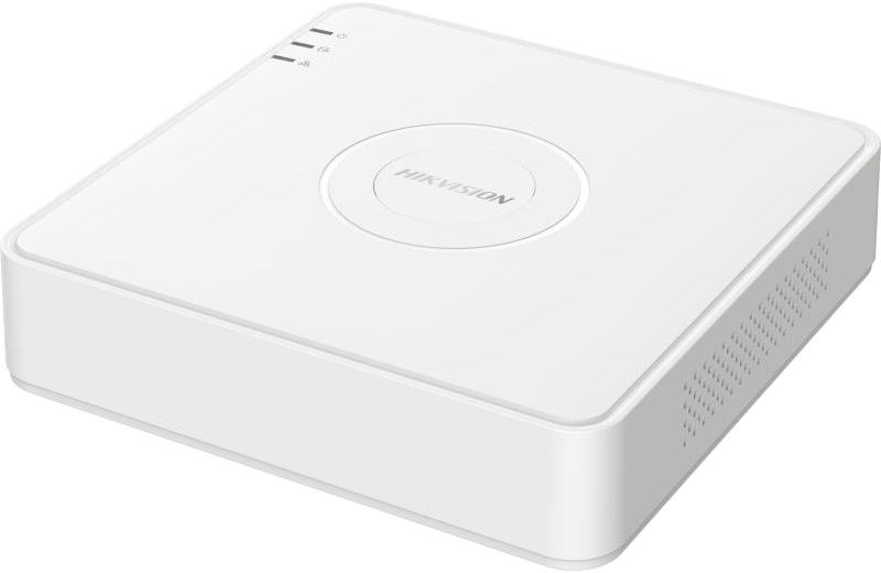 Hikvision DVR, 4 Channel, 2 USB Ports, SATA Port, White, IDS-7104HUHI-M1-S(C)