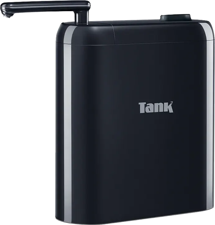 Tank Pro 6 Stage Water Filter, Digital Timer, 360 Degree Swivel Faucet, Black