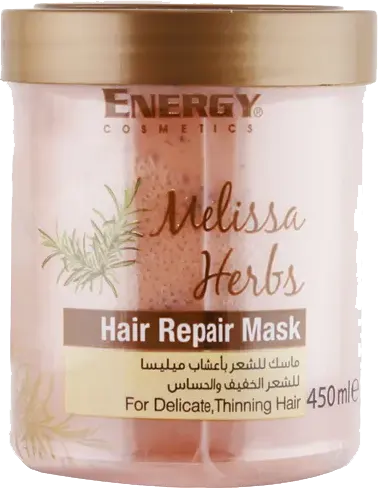 ماسك اصلاح الشعر باعشاب ميليسا من انيرجى كوزماتيكس، 450 مل