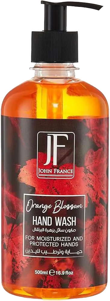 غسول سائل معطر لليدين ب بزهرة البرتقال من جون فرانس، 500 مل