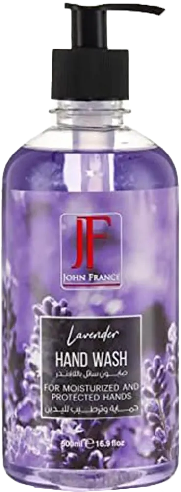 غسول سائل معطر لليدين باللافندر من جون فرانس، 500 مل
