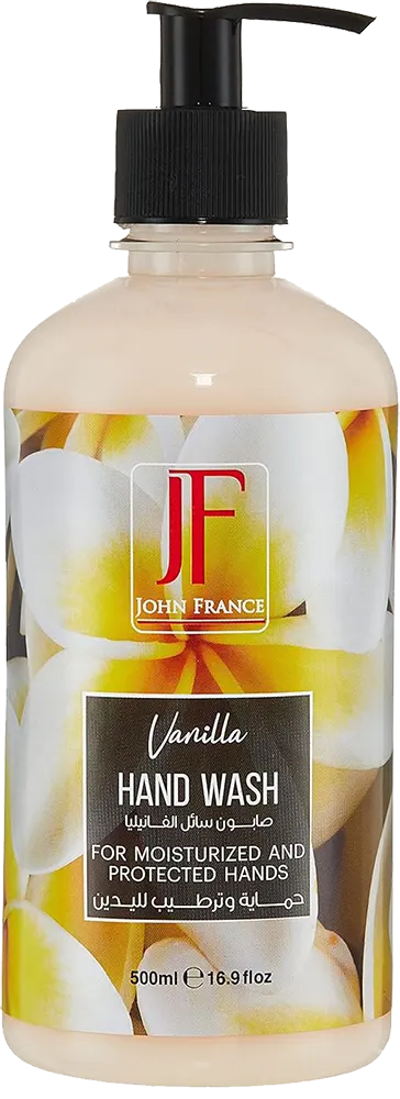 غسول سائل معطر لليدين بالفانيليا من جون فرانس، 500 مل