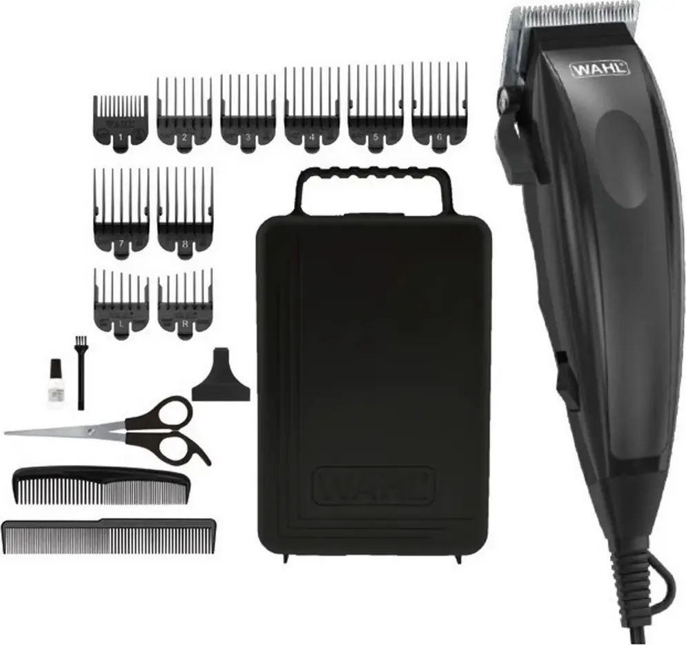 Wahl Electric Hair Clipper, Corded, Dry Use, 10 Levels, Black, Model 09243-5916