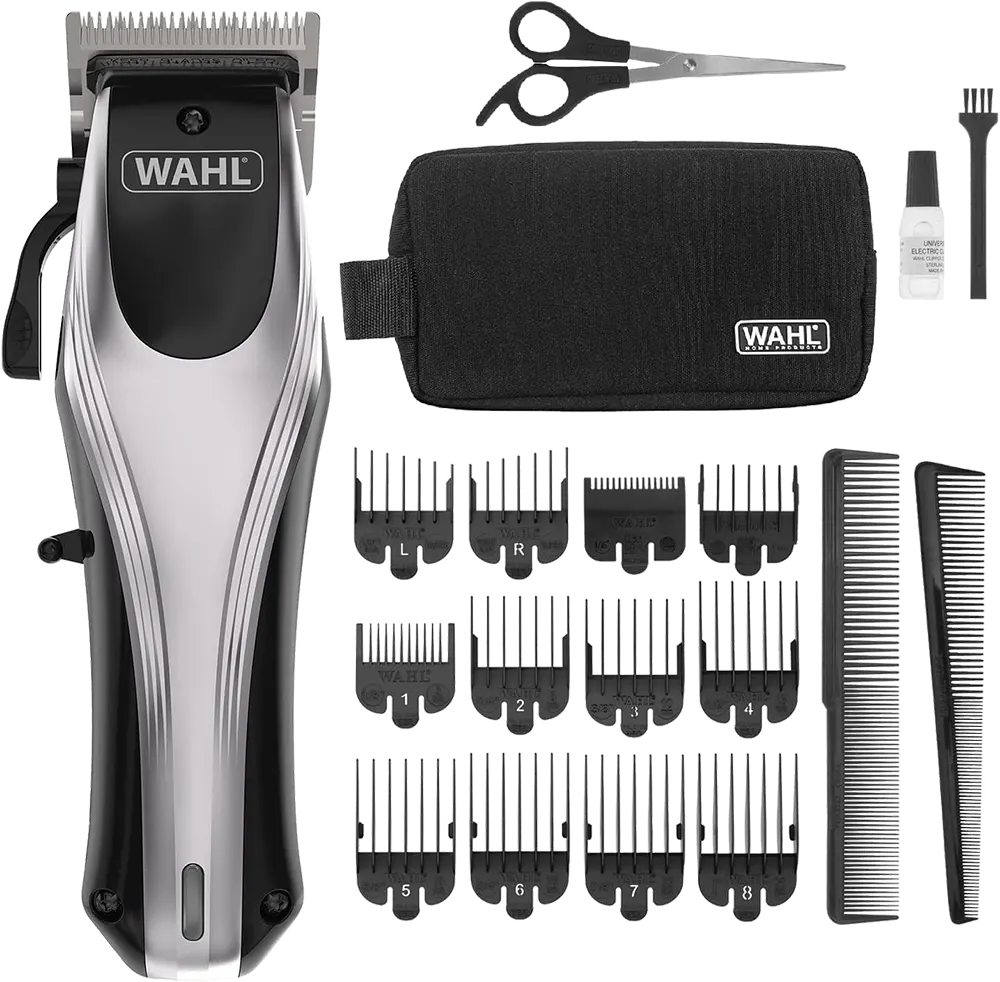 Wahl Cordless Rechargeable Hair  , 12 Level, Black*Silver, Model 09657-027