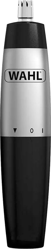 ماكينة إزالة شعرالانف و الاذن ويل، تعمل ببطارية AA، لون فضي، موديل 135-5642