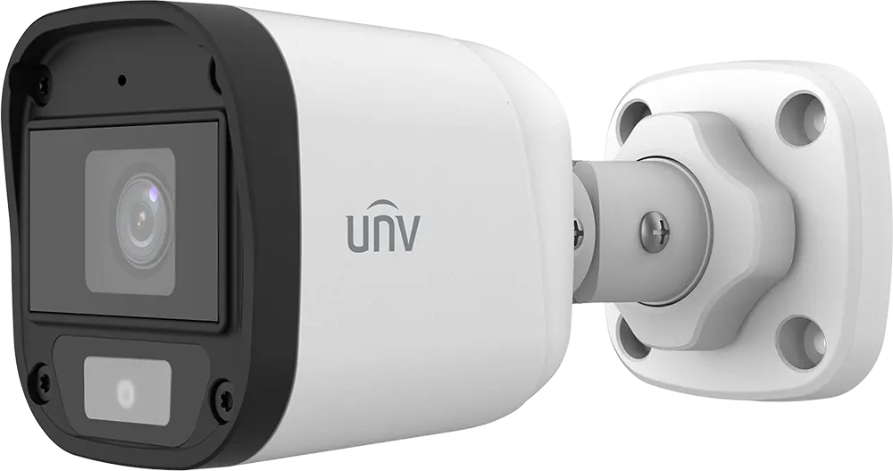 Uniview Colourehunter Outdoor Fixed Bullet Camera 5MP, 4.0mm lens, Full Color, White, UAC-B115-AF40-W