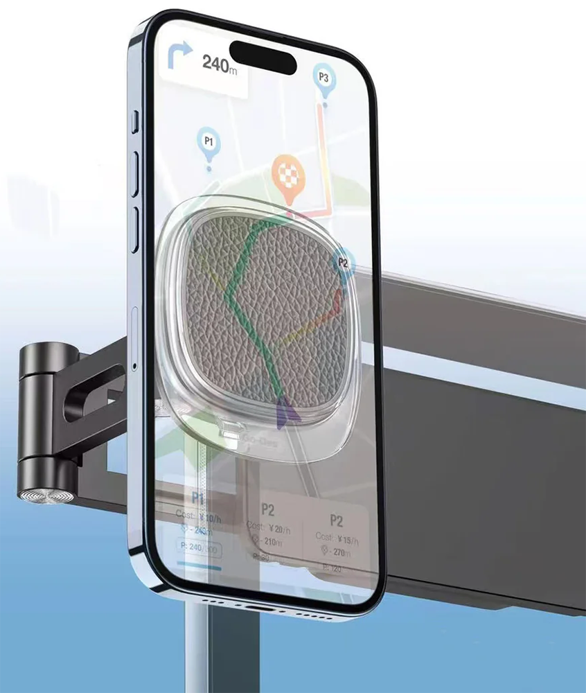 حامل هاتف مغناطيسي للسيارة من جو ديس، قابل للدوران 360 درجة، أسود، GD-HD967