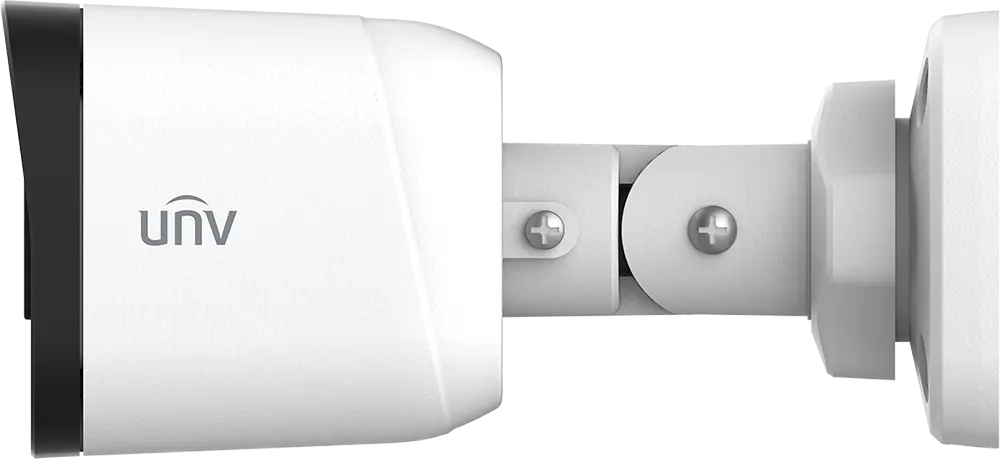 Uniview ColourHunter Outdoor IR Fixed Bullet Camera 2MP, 4.0mm lens, Built-in Mic, White,  UAC-B112-AF40