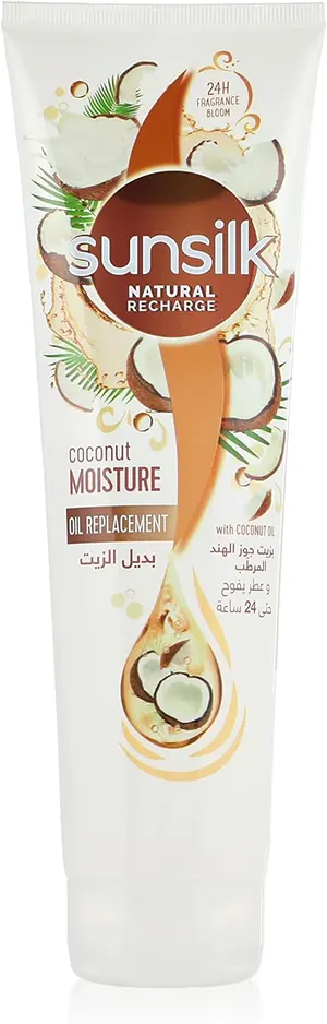 بديل الزيت بزيت جوز الهند المرطب من صانسيلك، 300 مل